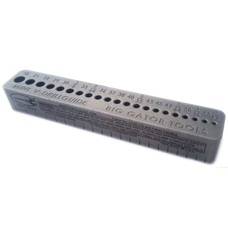 V-DrillGuide Portable Drilling Guide - Size:Mini - Measurement System:Combination